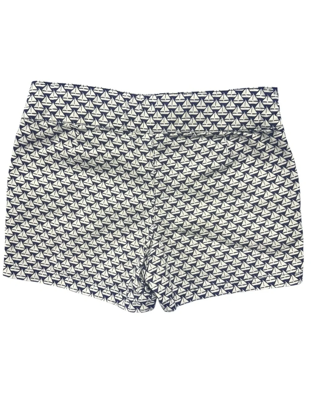 Janie and Jack 4Y Navy & White Sailboat Print Shorts